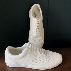 Men’s White Zara Sneakers